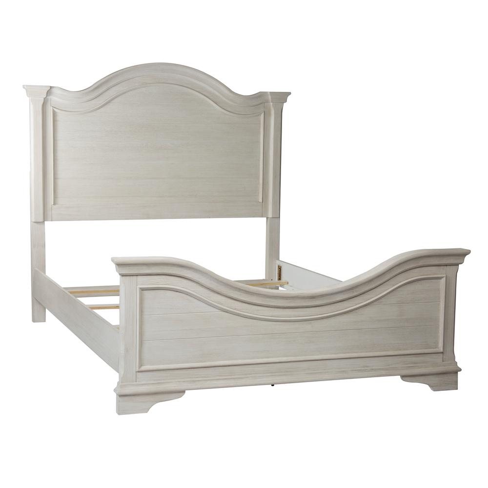 Bayside King Panel Bed, White. Picture 2