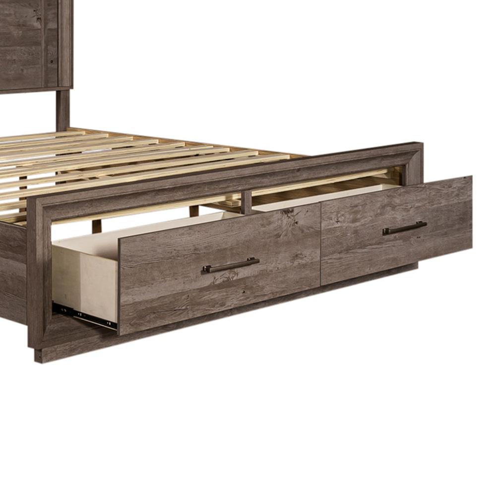 King Storage Bed. Picture 3