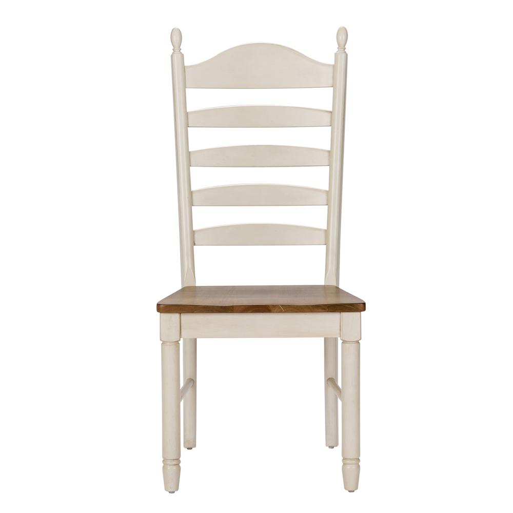 Ladder Back Side Chair (RTA)-Set of 2. Picture 8