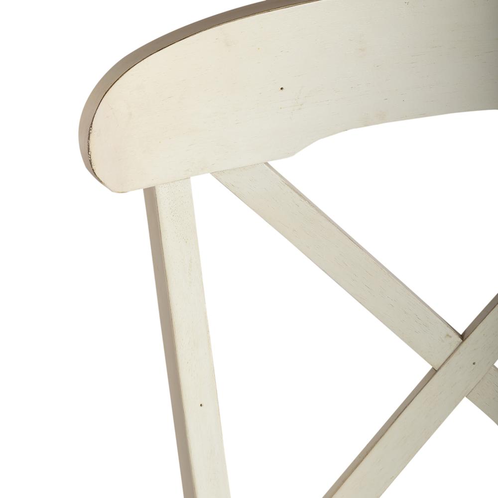 Uph X Back Side Chair (RTA)-Set of 2 Traditional White. Picture 3