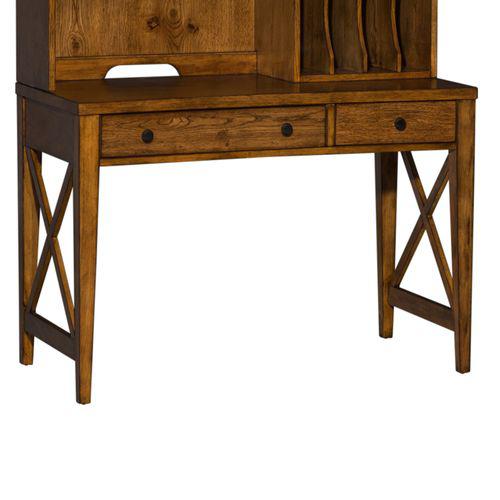 Hearthstone Writing Desk, W44 x D22 x H31, Dark Brown. Picture 1
