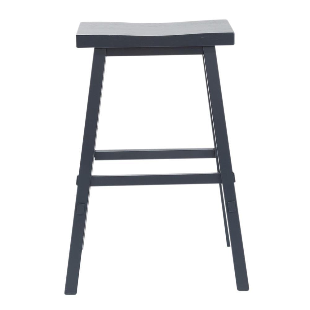 30 Inch Sawhorse Stool- Navy. Picture 4