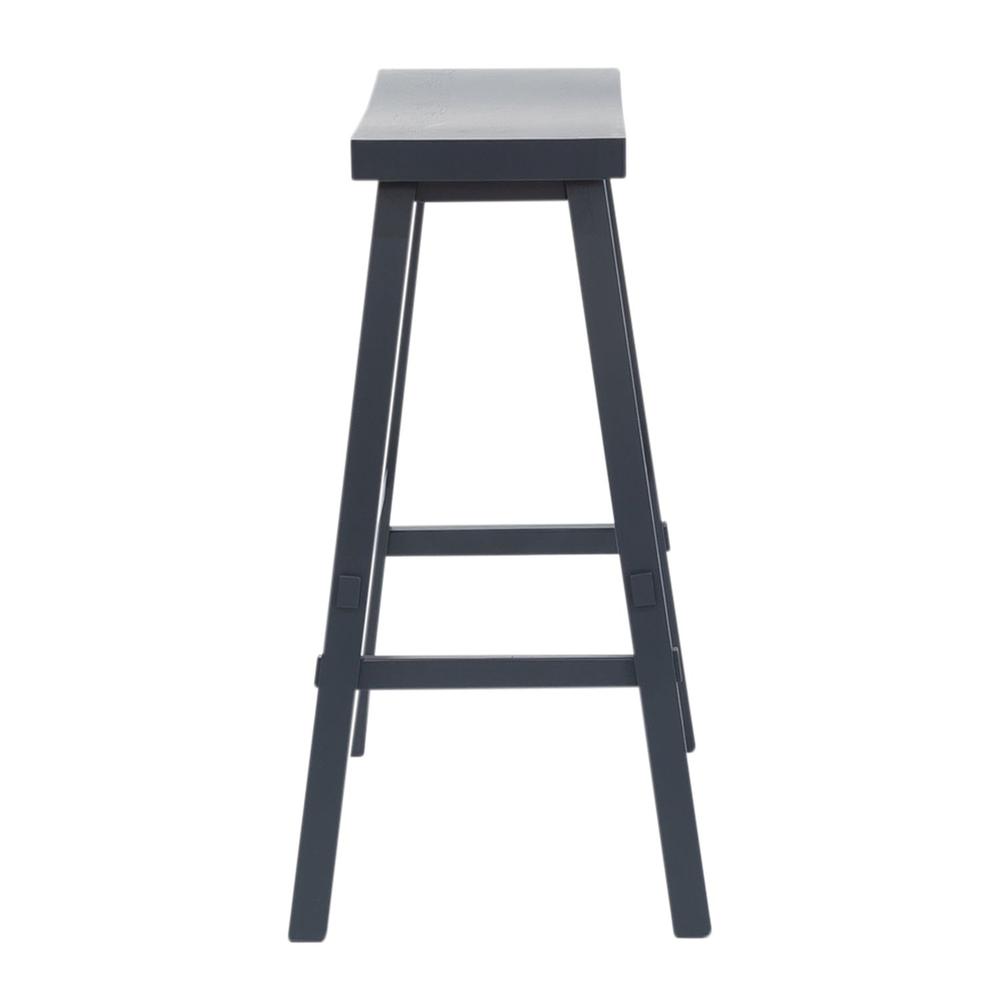30 Inch Sawhorse Stool- Navy. Picture 5