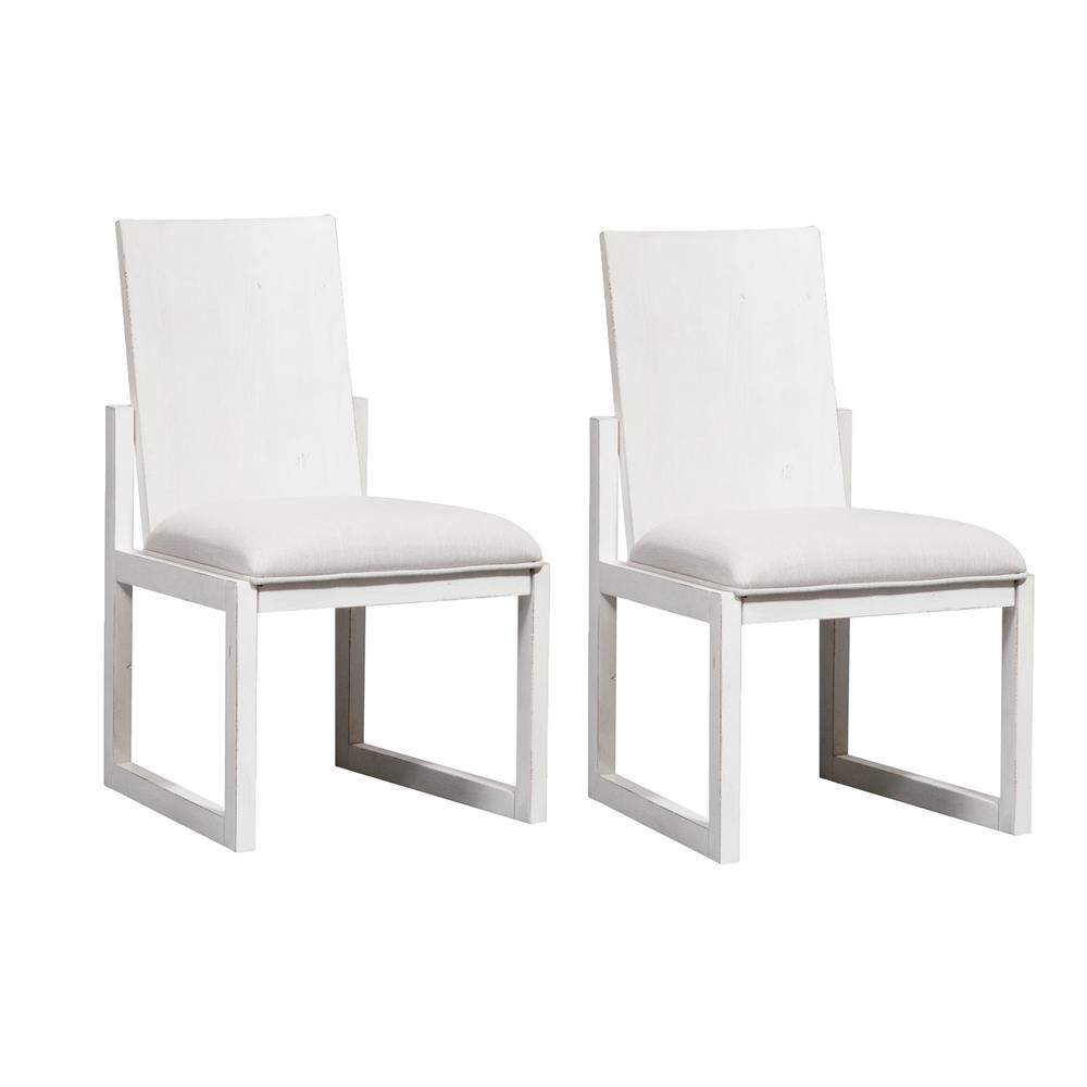 Panel Back Side Chair (RTA)-Set of 2. Picture 1