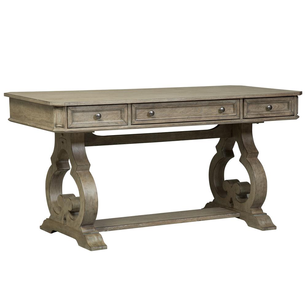 Simply Elegant Writing Desk, Brown. Picture 1