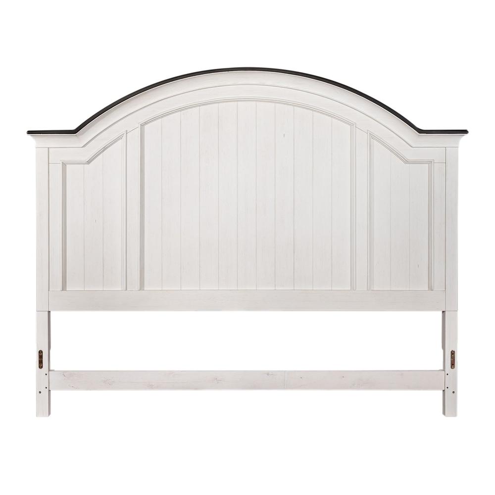 Allyson Park King Arched Panel Bed. Picture 4