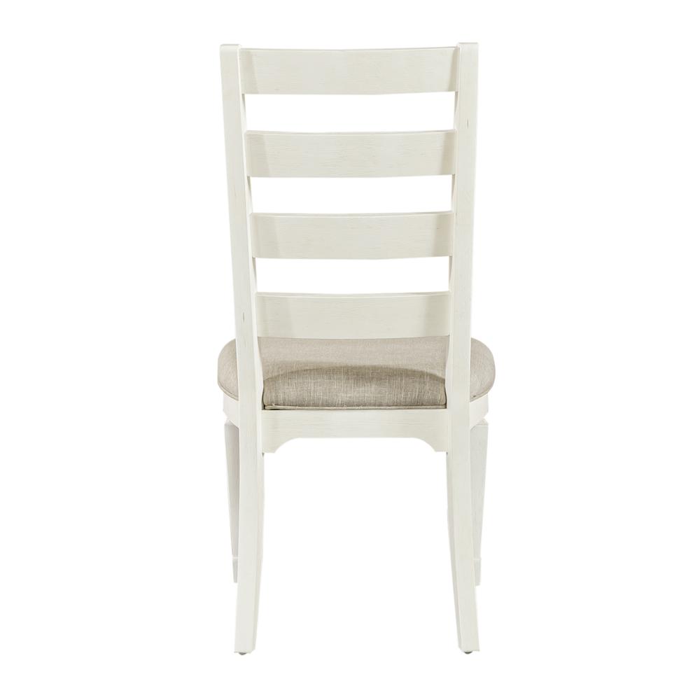 Ladder Back Uph Side Chair (RTA). Picture 4