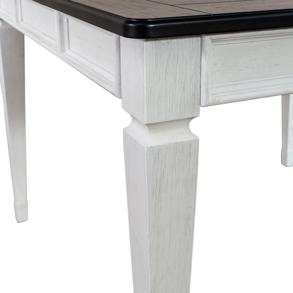 Counter Height Leg Table Cottage White. Picture 5