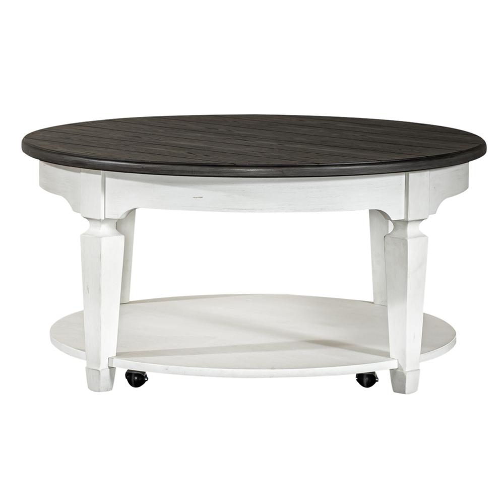 Round Cocktail Table. Picture 1