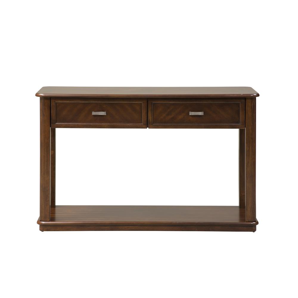 Wallace Occasional Sofa Table, W48 x D17 x H30, Dark Brown. Picture 3