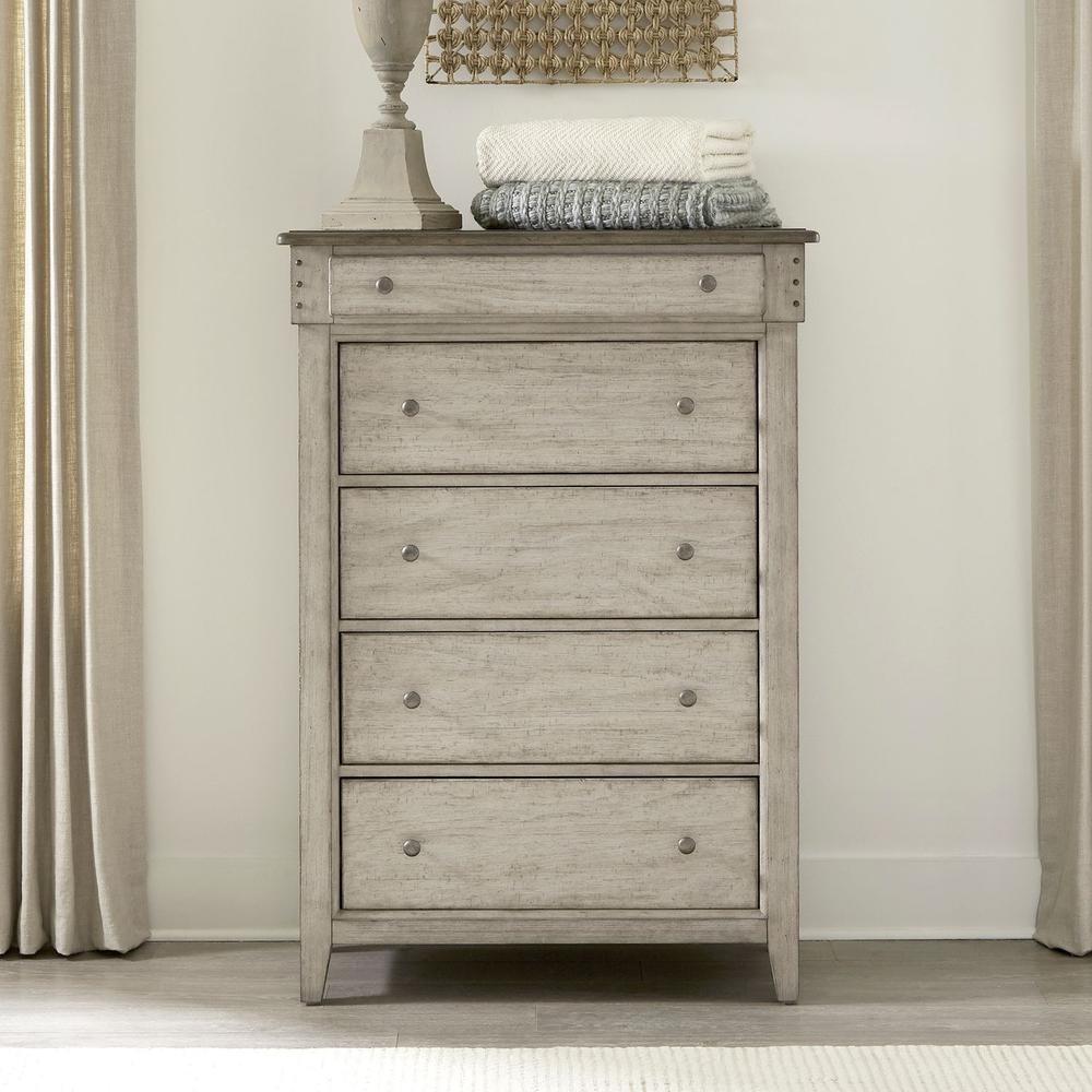 5 Drawer Chest - 457-BR41. Picture 1