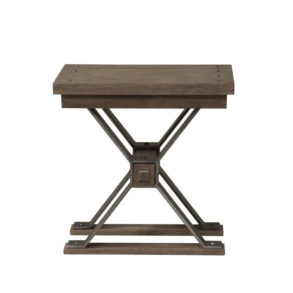 Sonoma Road Chair Side Table, W18 x D24 x H24, Light Brown. Picture 4