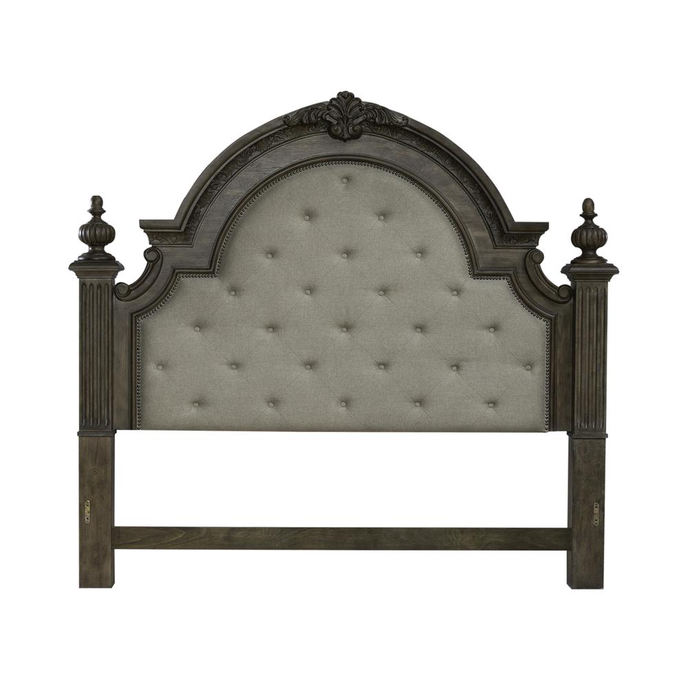King Uph Poster Headboard Traditional Brown. Picture 3