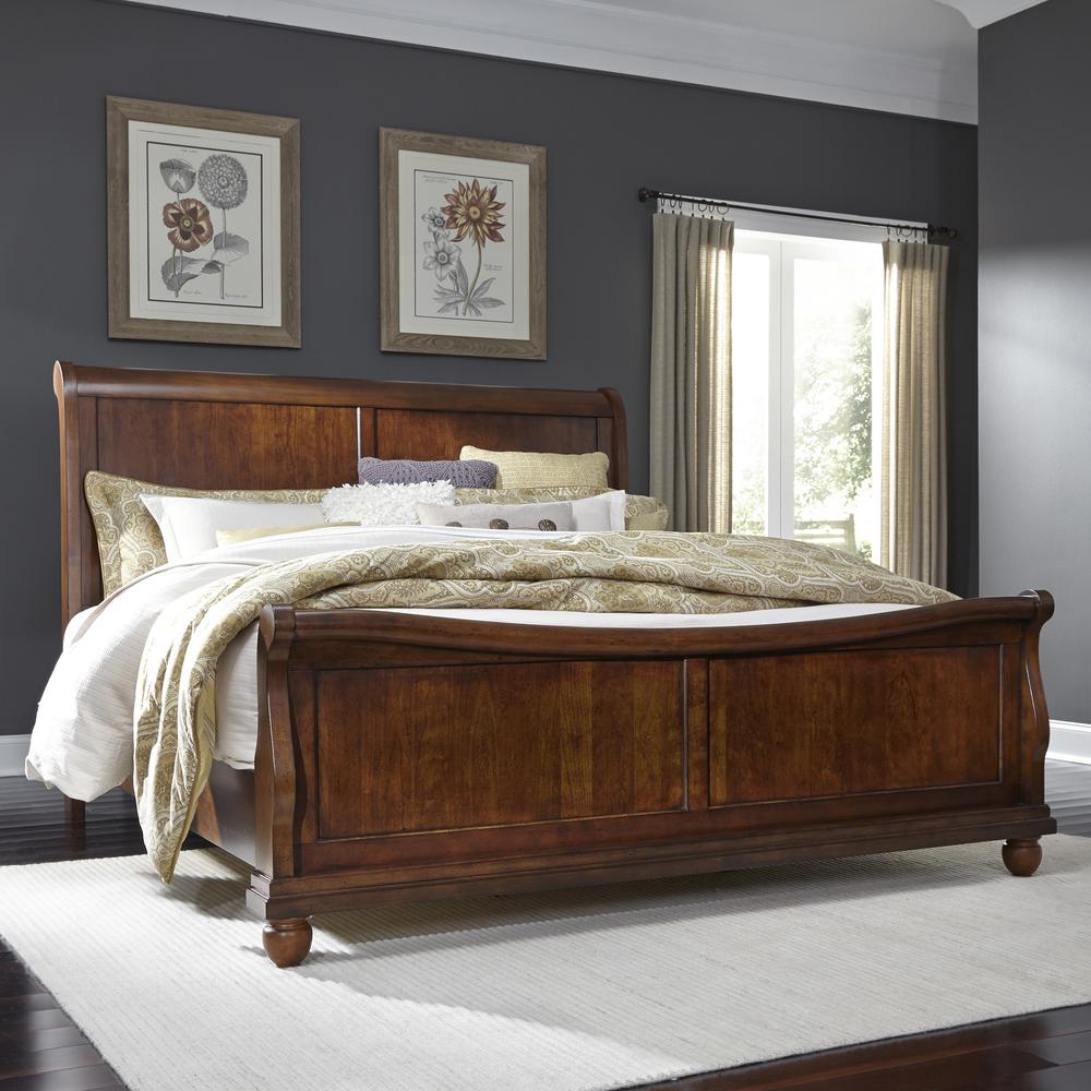 King Sleigh Bed. Picture 4