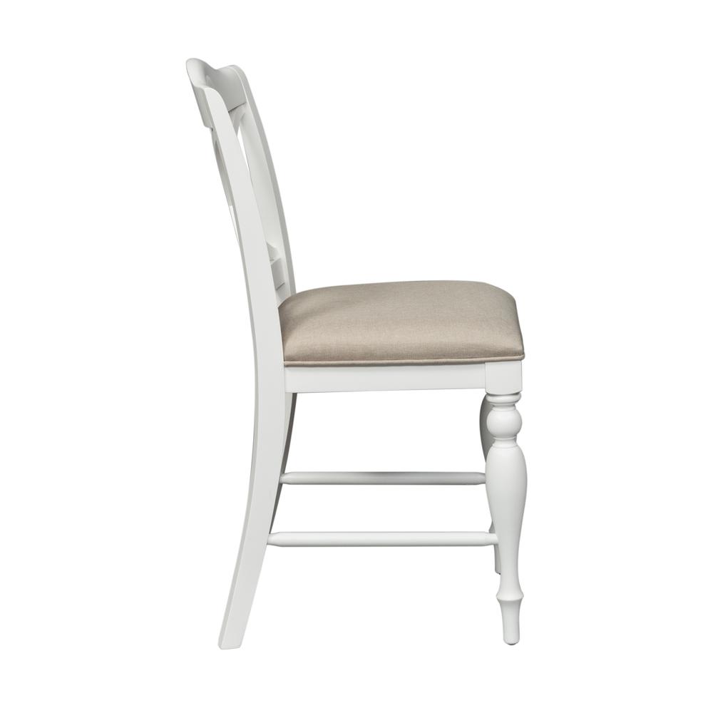 Slat Back Counter Chair (RTA)-Set of 2. Picture 7