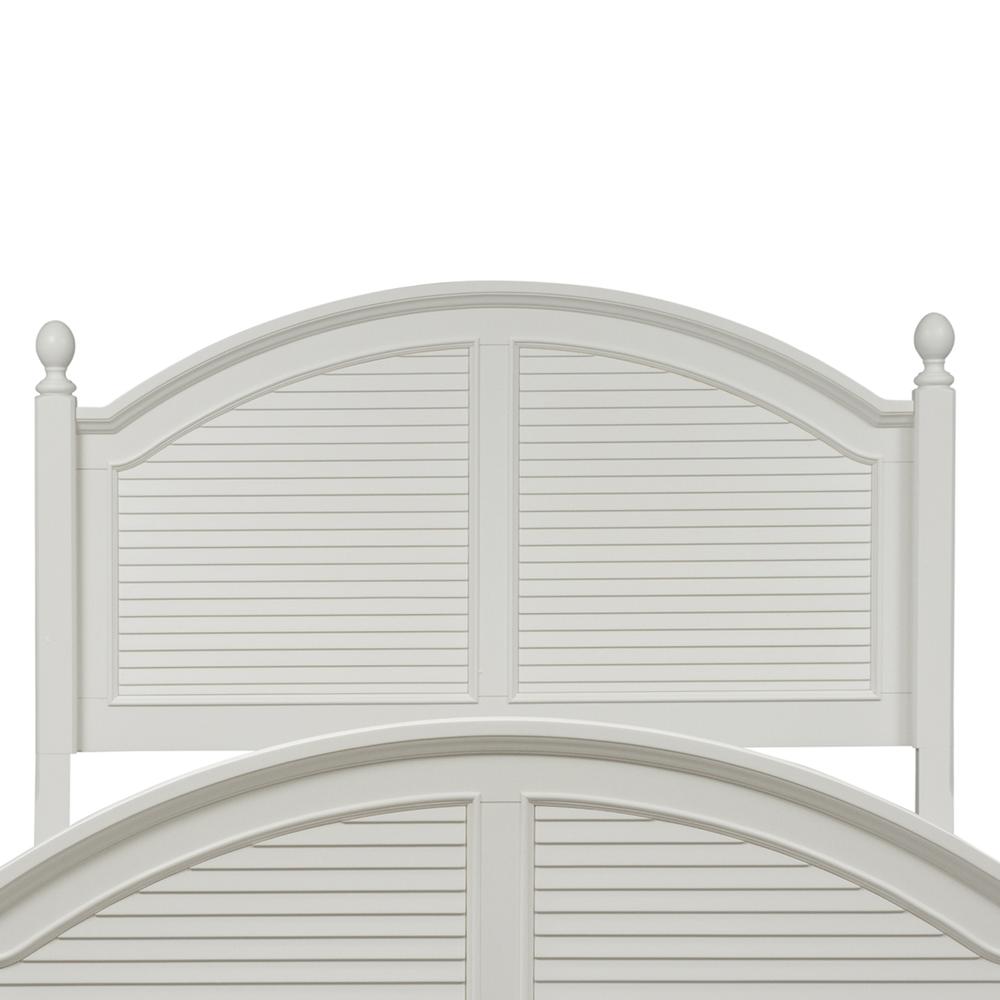 Liberty Furniture Summer House I Poster Headboard, Queen, Oyster White. Picture 3