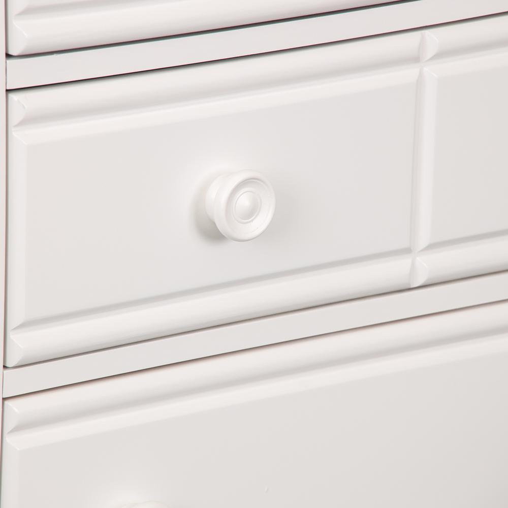 Liberty 5 Drawer Chest, White. Picture 9