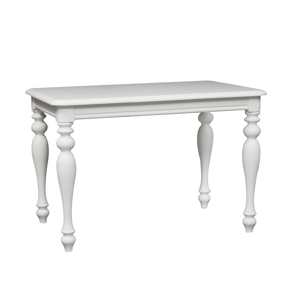 Summer House 5 Piece Gathering Table Set, Oyster White. Picture 2