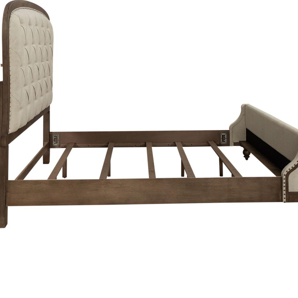 Americana Farmhouse King Shelter Bed. Picture 5