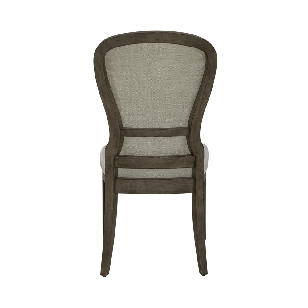 Uph Tufted Back Side Chair - Set of 2 Traditional Multi. Picture 6
