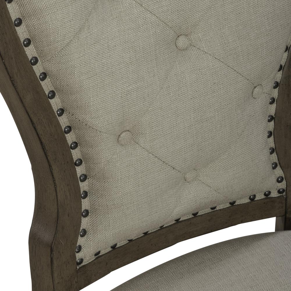Uph Tufted Back Side Chair - Set of 2 Traditional Multi. Picture 12