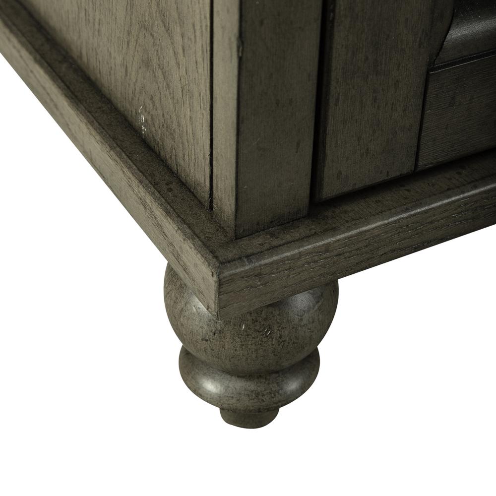 Liberty Furniture Americana Farmhouse Chair Side Table - Dusty Taupe. Picture 18