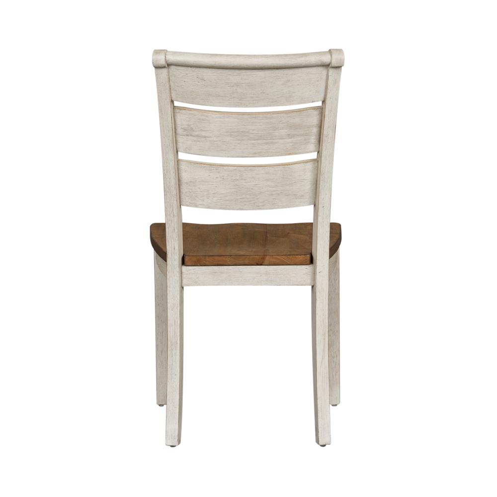 Ladder Back Side Chair (RTA)-Set of 2. Picture 6