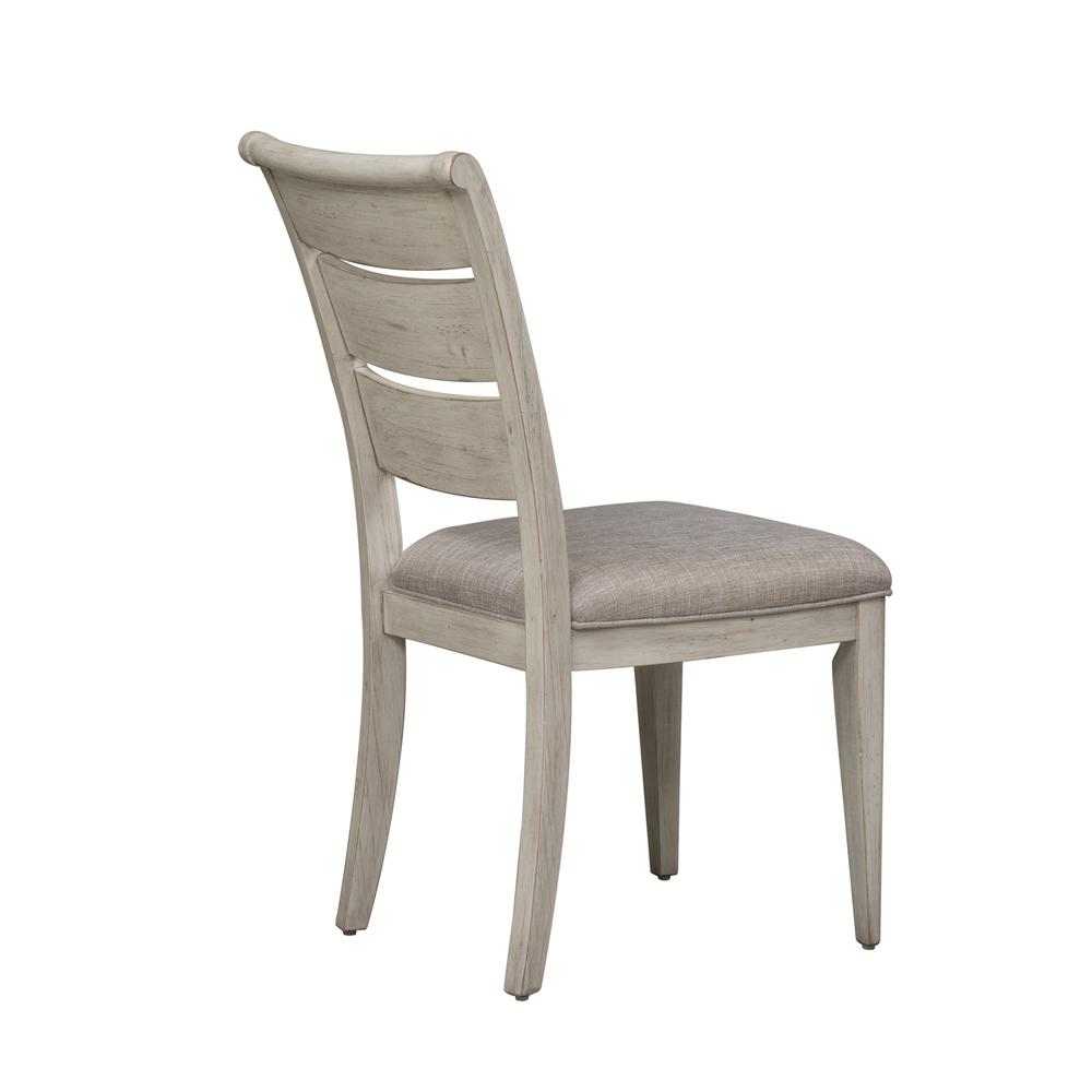 Ladder Back Upholstered Side Chair (RTA)-Set of 2. Picture 6