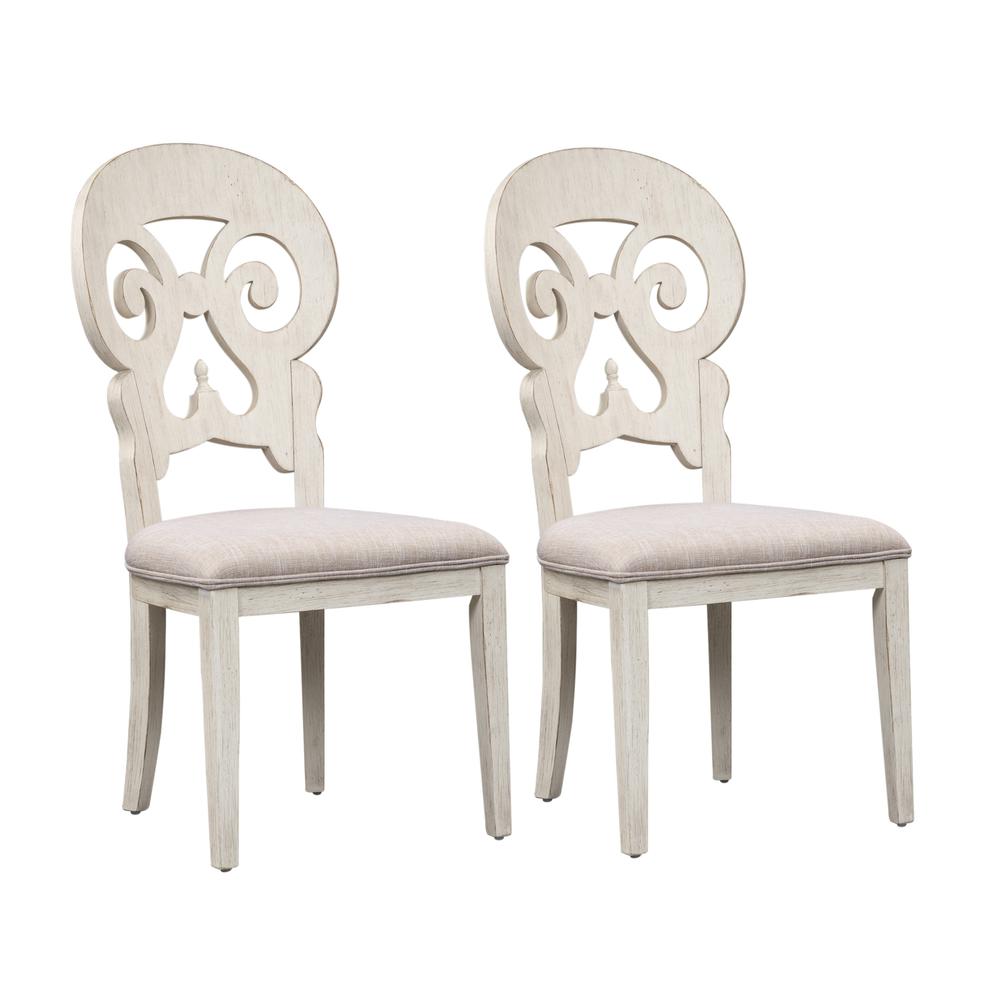 Splat Back Side Chair (RTA)-Set of 2. Picture 1