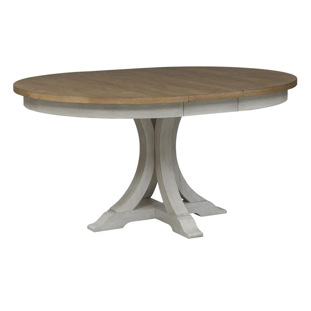 Opt 5 Piece Pedestal Table Set (652-DR-O5PDS). Picture 4