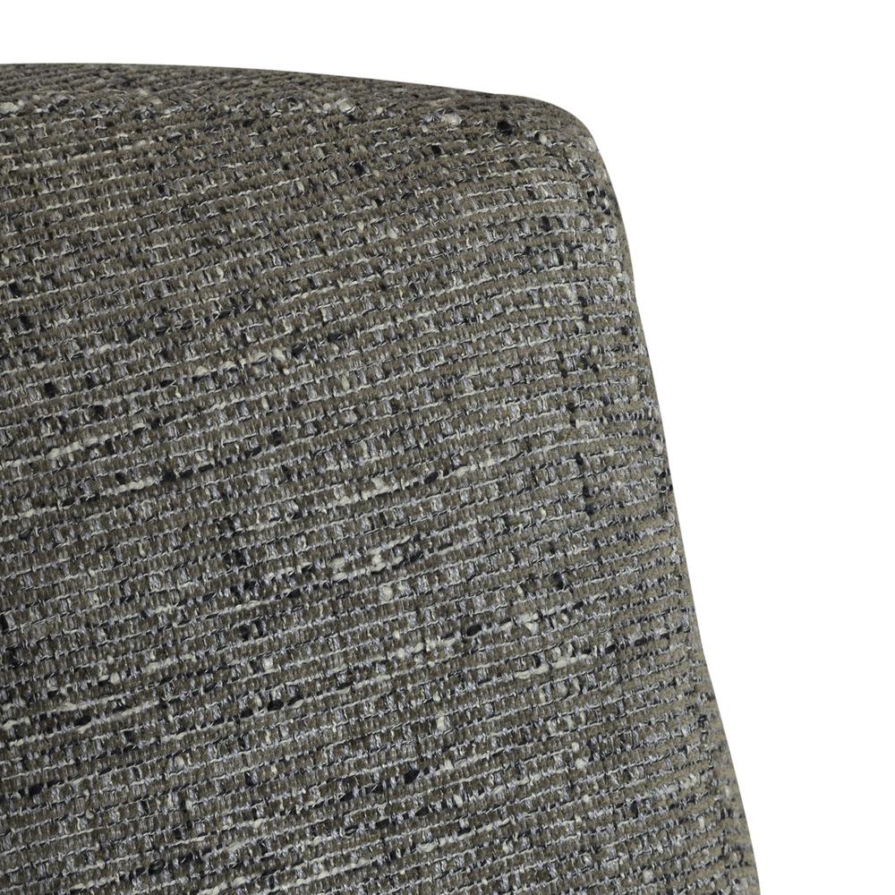 Upholstered Accent Chair - Charcoal Eclectic Multi. Picture 9