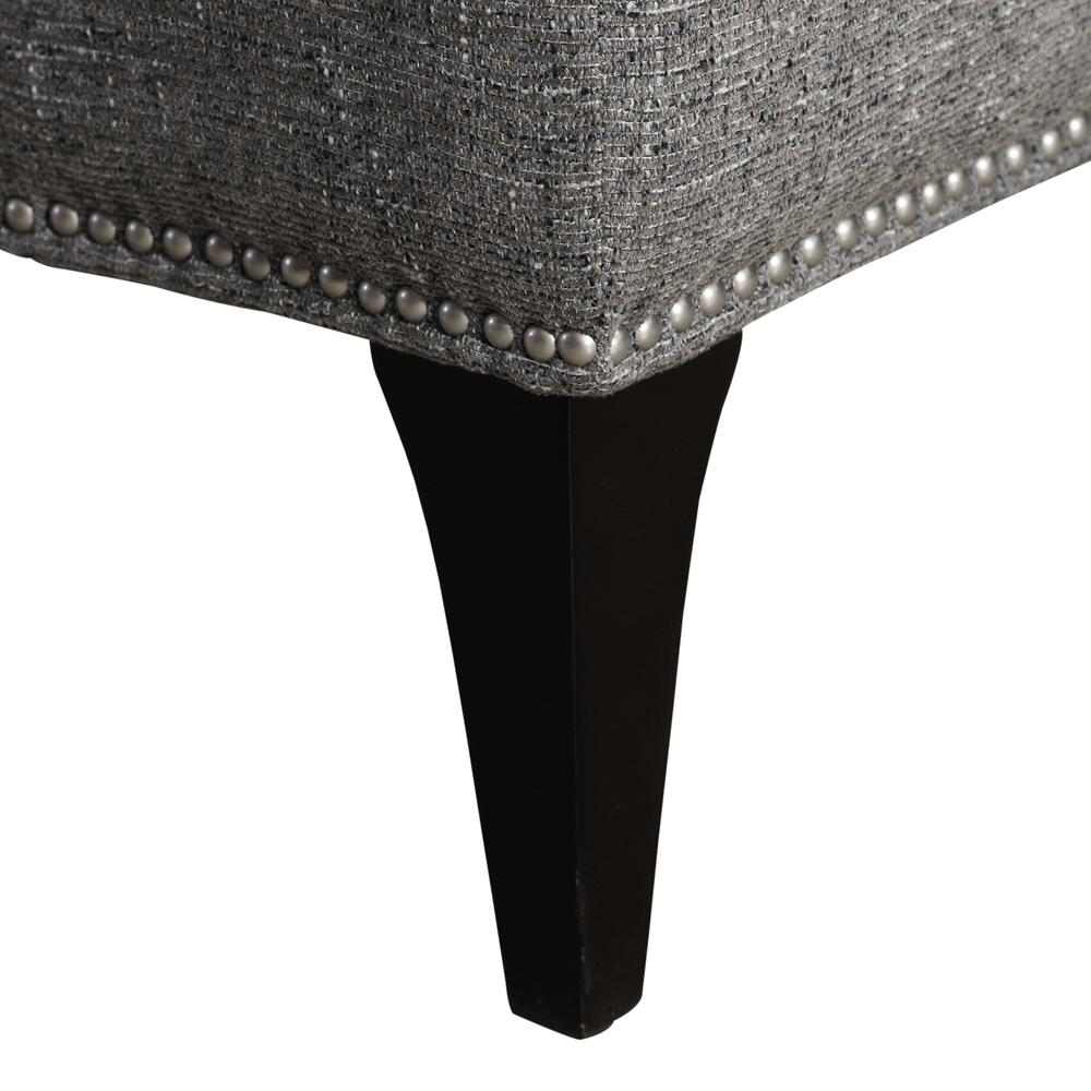 Upholstered Accent Chair - Charcoal Eclectic Multi. Picture 11