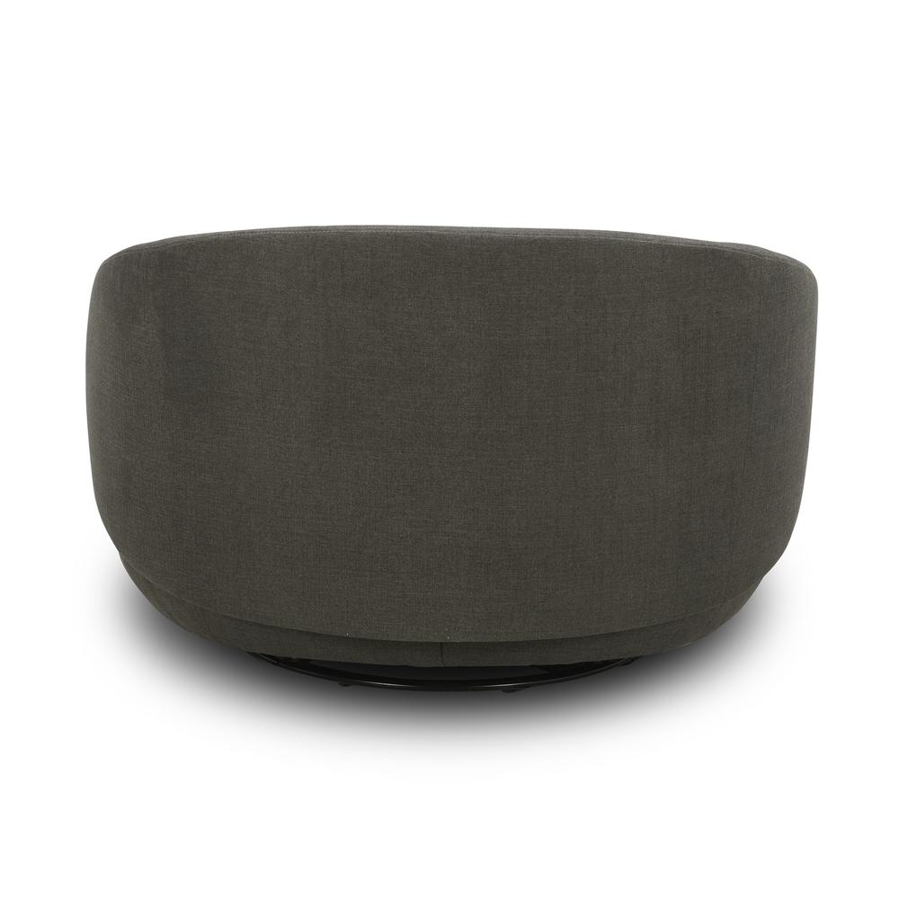 Uph Swivel Cuddler Chair - Charcoal Eclectic Multi. Picture 5