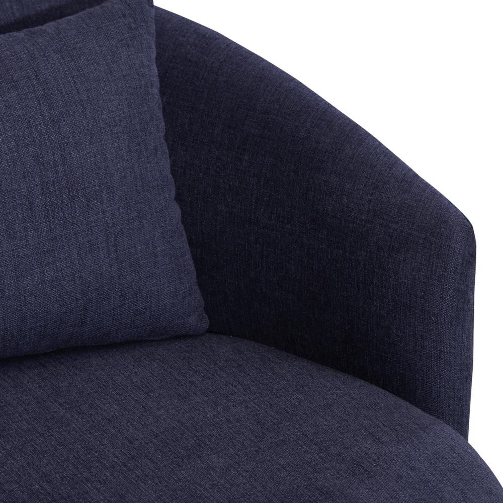 Uph Swivel Cuddler Chair - Midnight Eclectic Multi. Picture 8