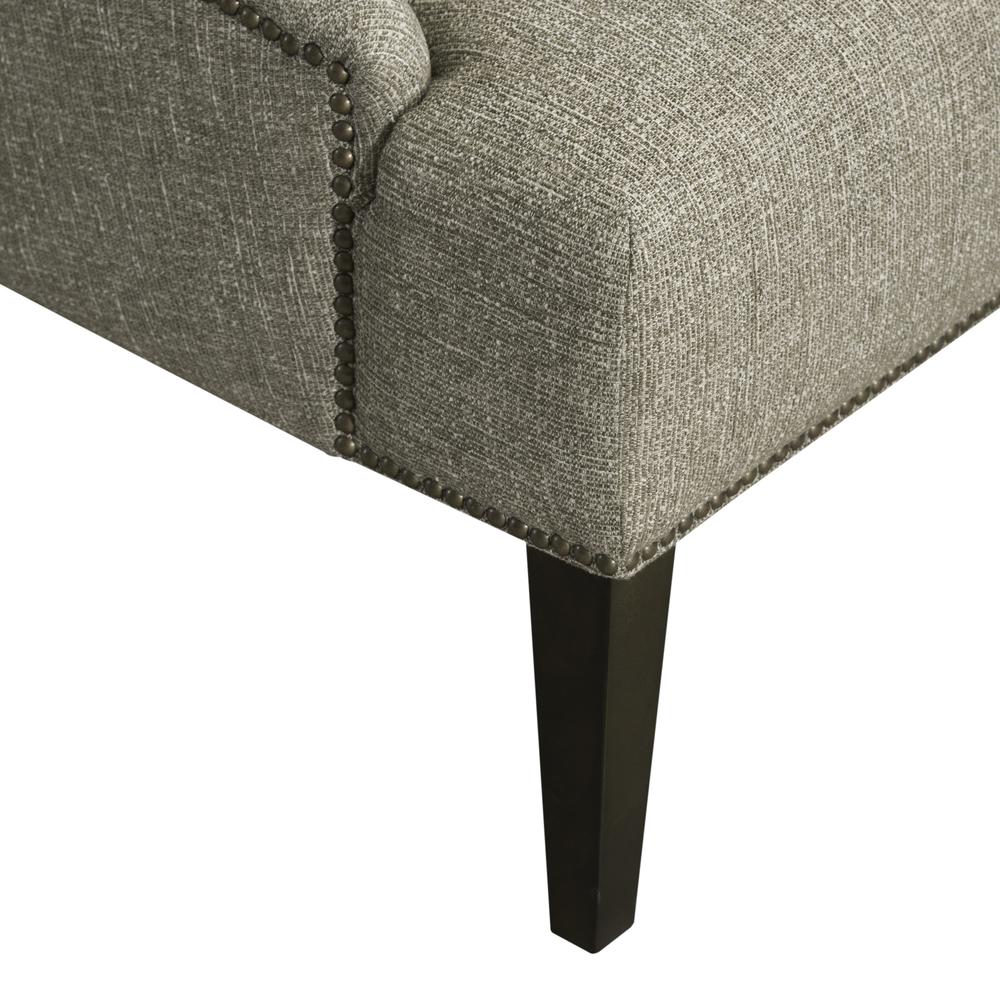 Upholstered Accent Chair - Cocoa Eclectic Multi. Picture 6