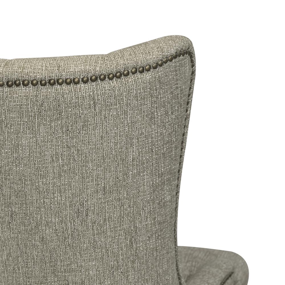 Upholstered Accent Chair - Cocoa Eclectic Multi. Picture 11