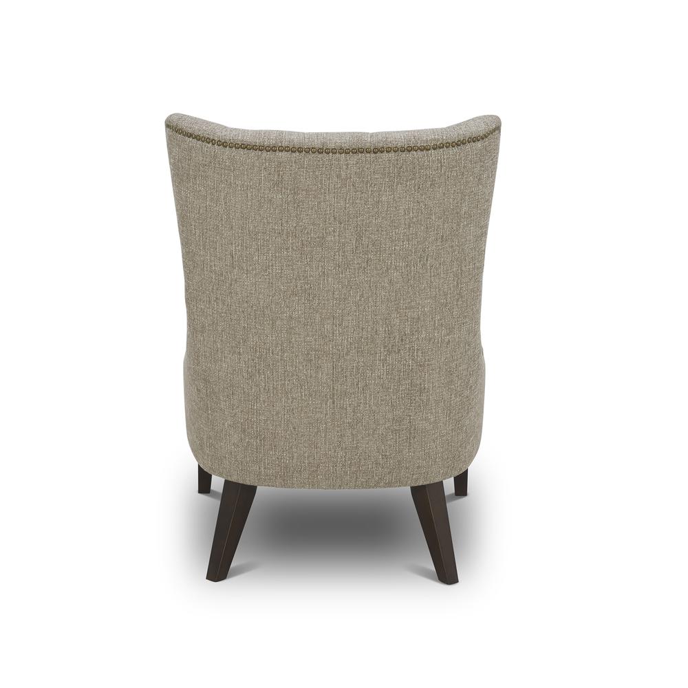 Upholstered Accent Chair - Cocoa Eclectic Multi. Picture 7
