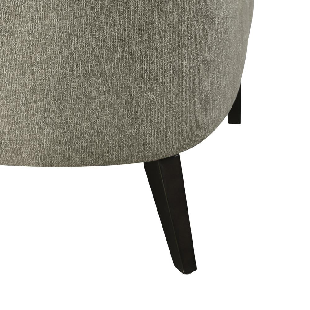 Upholstered Accent Chair - Cocoa Eclectic Multi. Picture 9