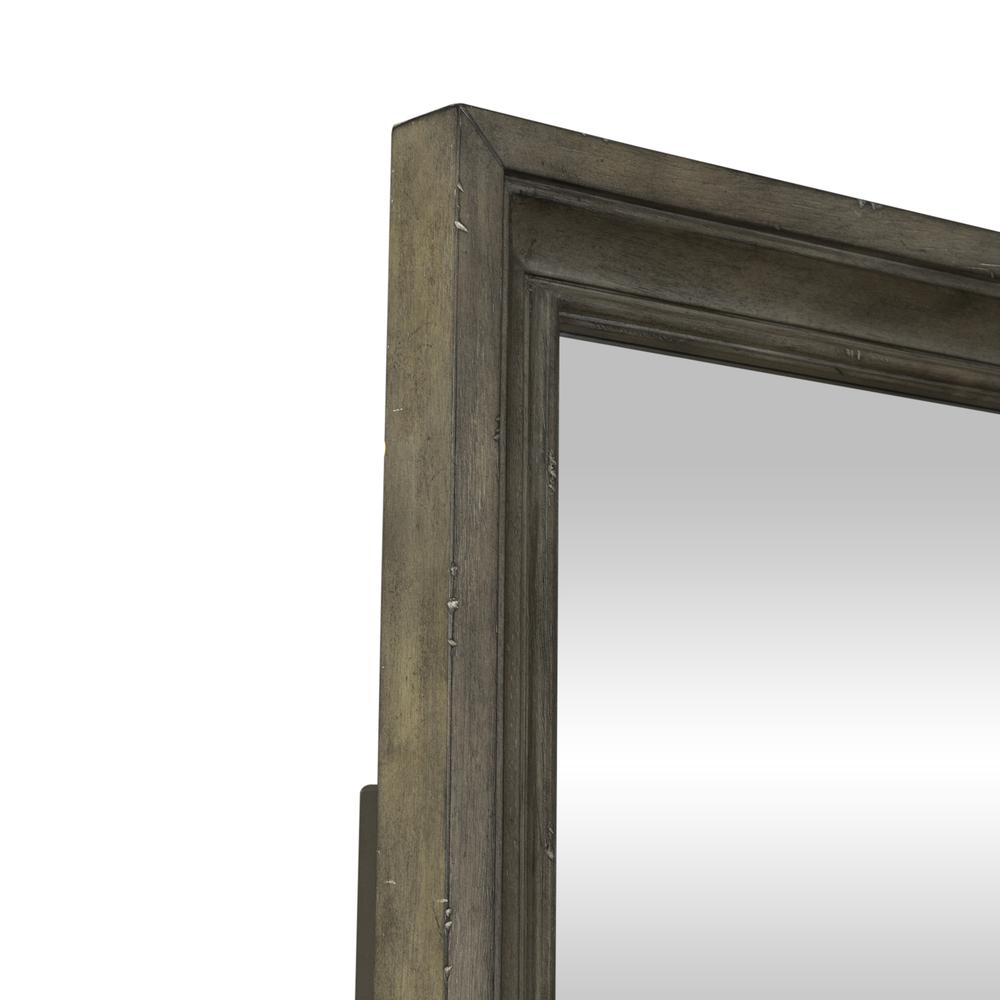 Liberty Furniture Town and Country Landscape Mirror in Dusty Taupe. Picture 6