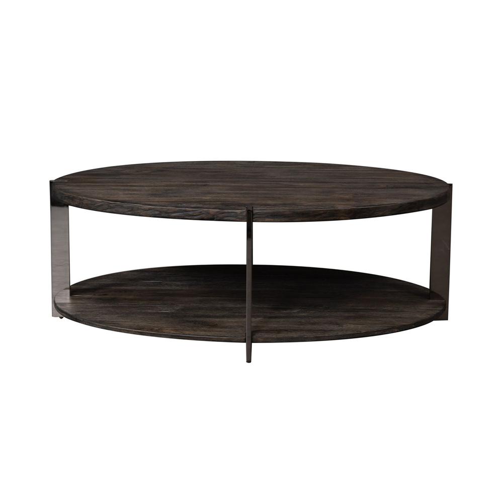 Oval Cocktail Table. Picture 2
