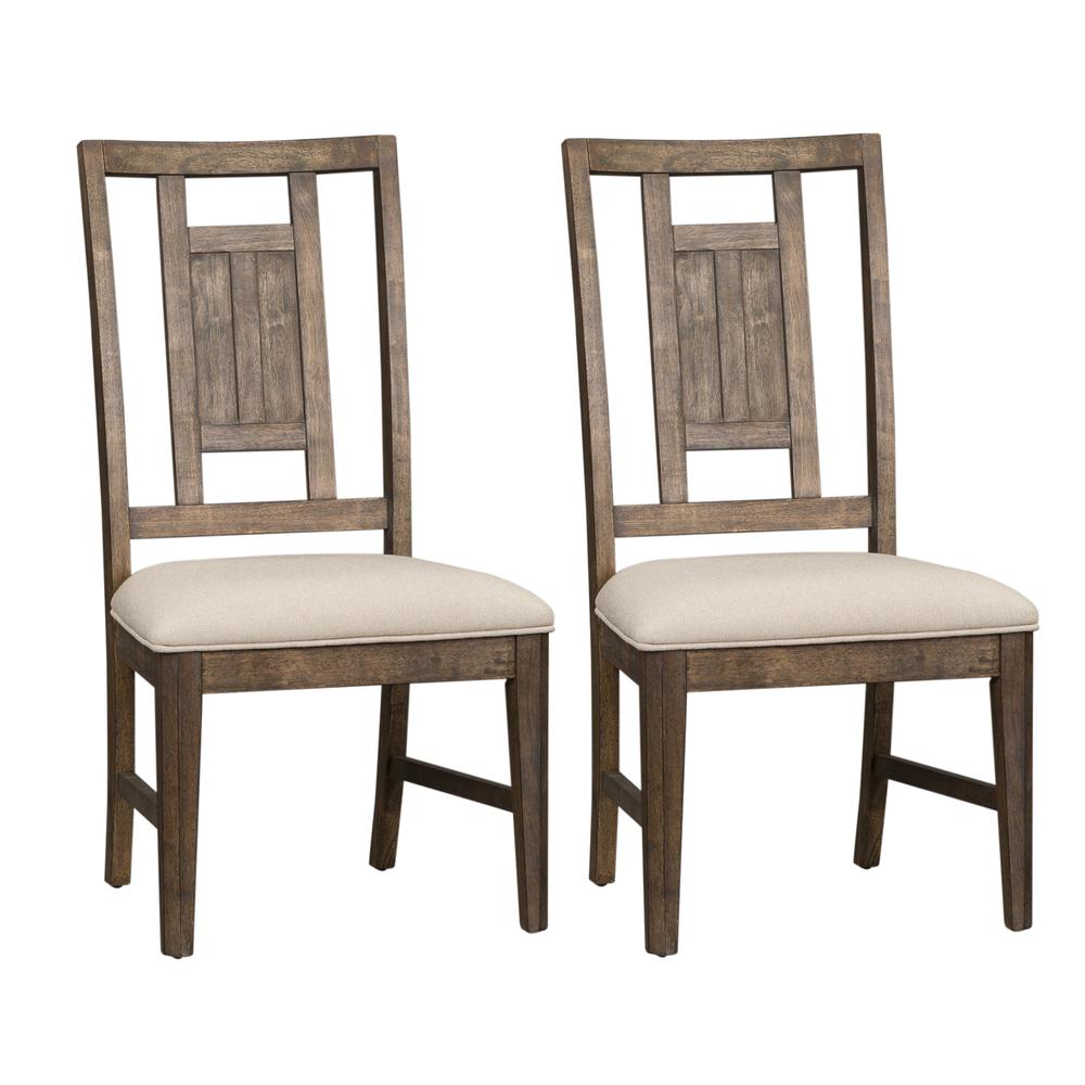 Lattice Back Side Chair (RTA)-Set of 2. Picture 1