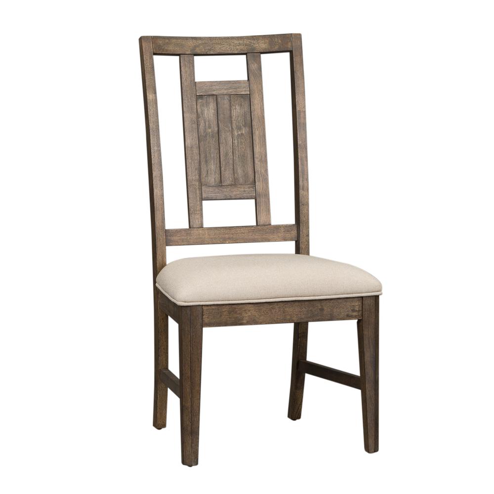 Lattice Back Side Chair (RTA)-Set of 2. Picture 2