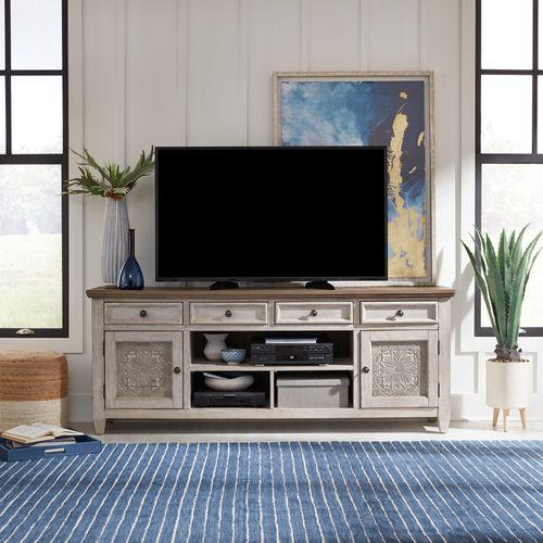 76 Inch Tile TV Console. Picture 6