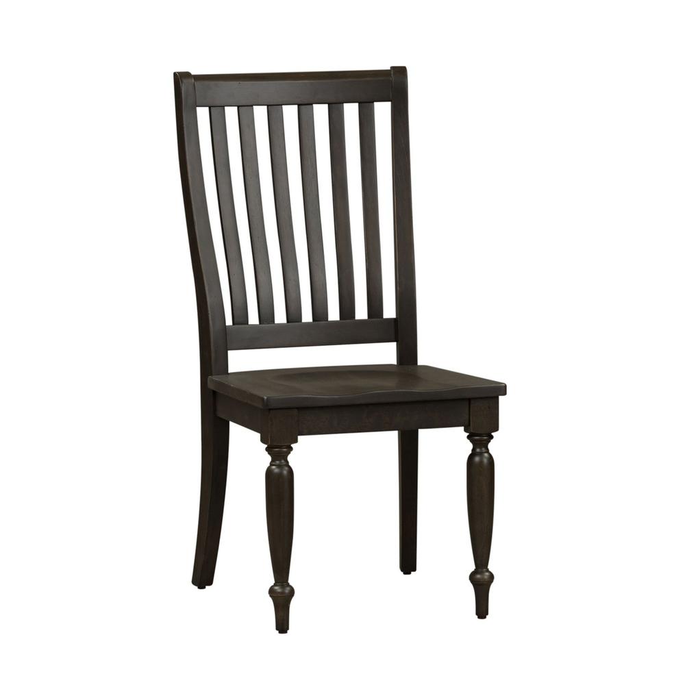 Slat Back Side Chair (RTA). Picture 1