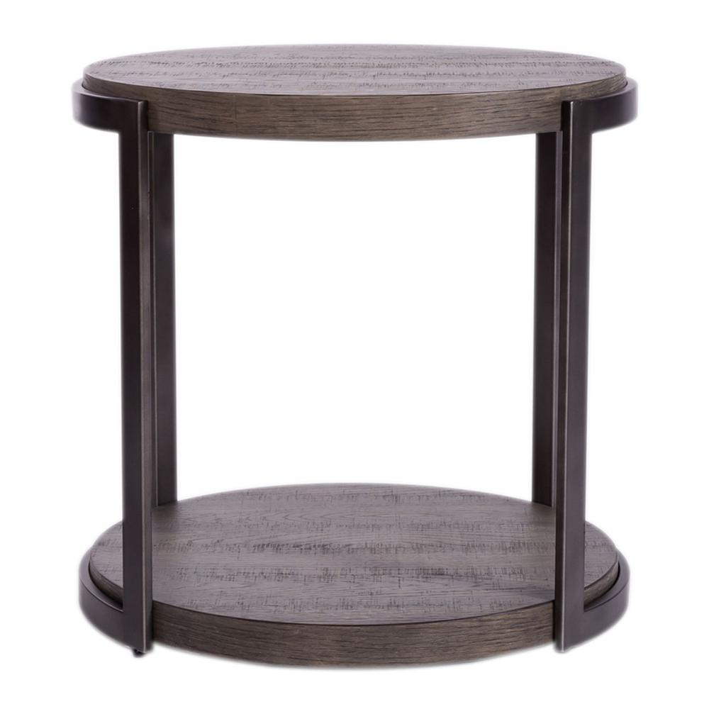 Round End Table. Picture 1