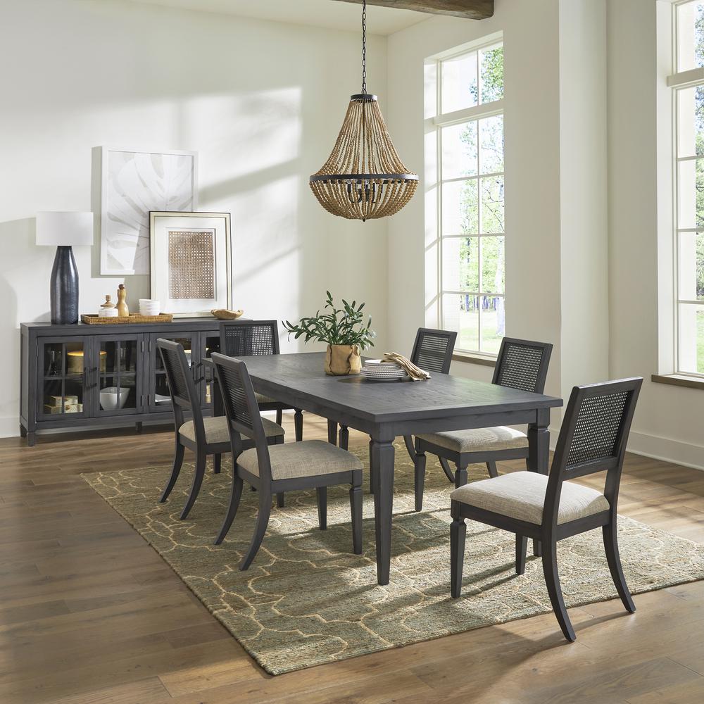 Caruso Heights 7 Piece Rectangular Table Set. Picture 1
