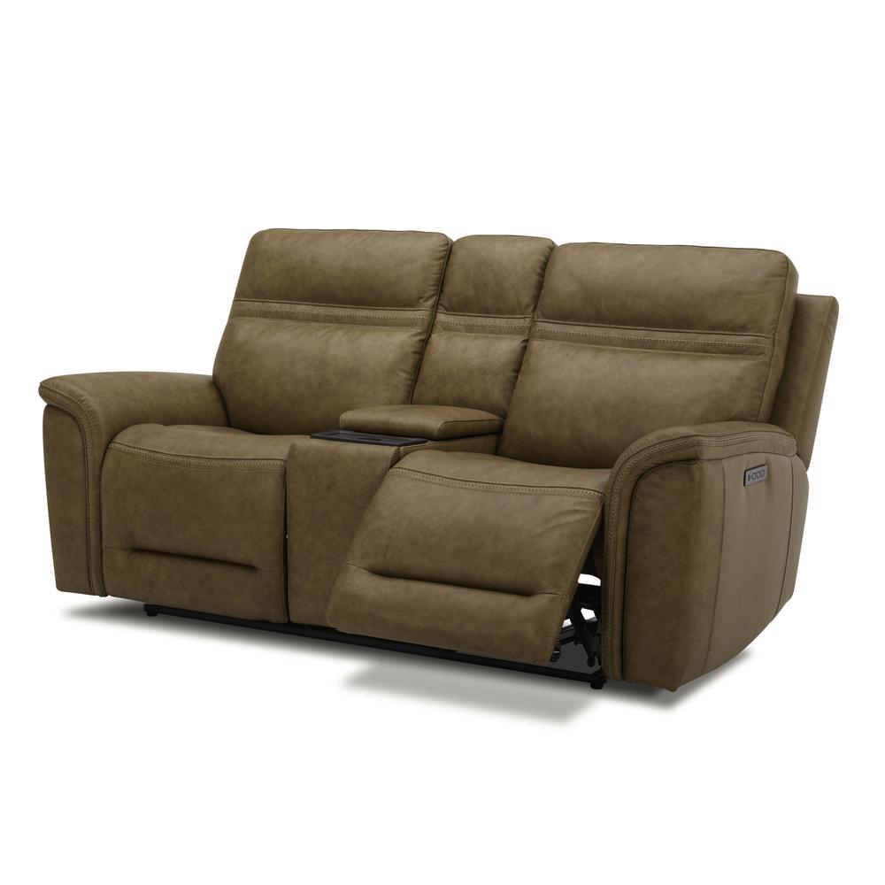 Dual Reclining Loveseat w/ Console, Power Headrest, Lumbar with Zero Gravity. Picture 3