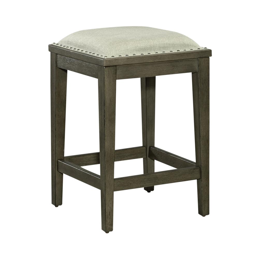 Liberty Furniture Americana Farmhouse Upholstered Console Stool. Picture 2