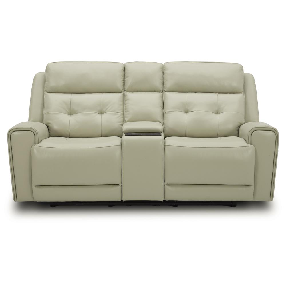 Dual Reclining Loveseat w/ Console, Power Headrest, Lumbar with Zero Gravity. Picture 1