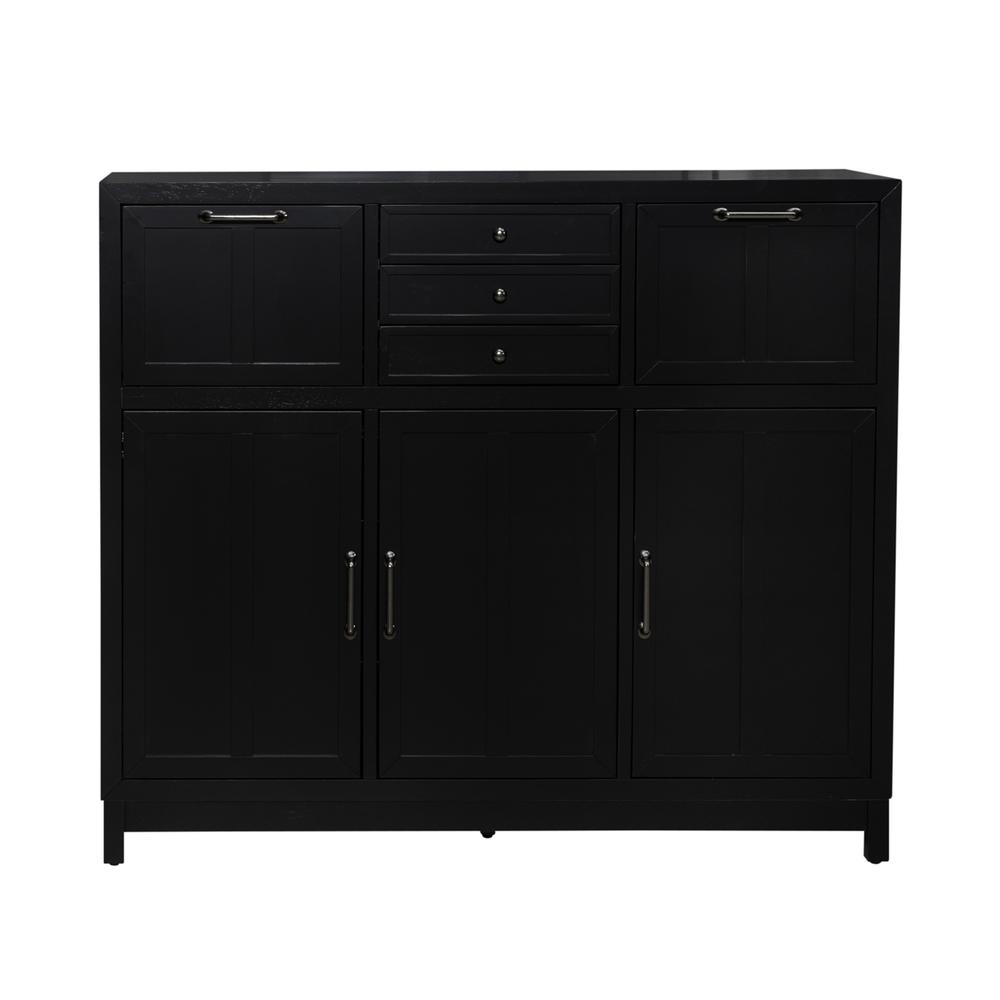 Liberty Furniture Capeside Cottage Buffet - Black. Picture 3